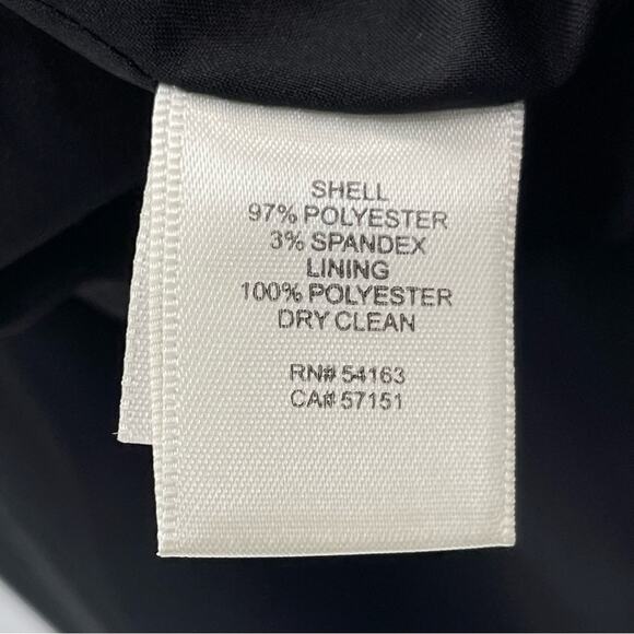 Eliza J Spaghetti Strap V-neck Cropped Jumpsuit Black Pockets Versatile Size 12 - Picture 12 of 14